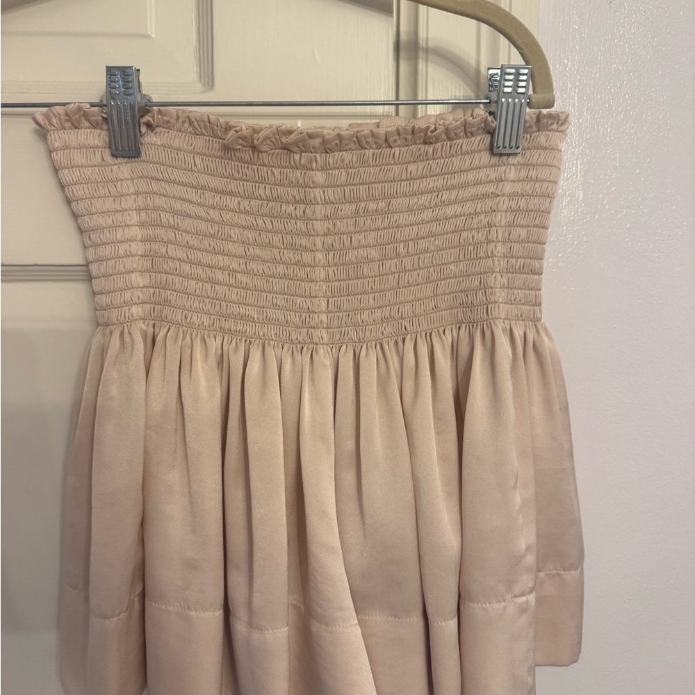 Elegant Tan Women's Skort